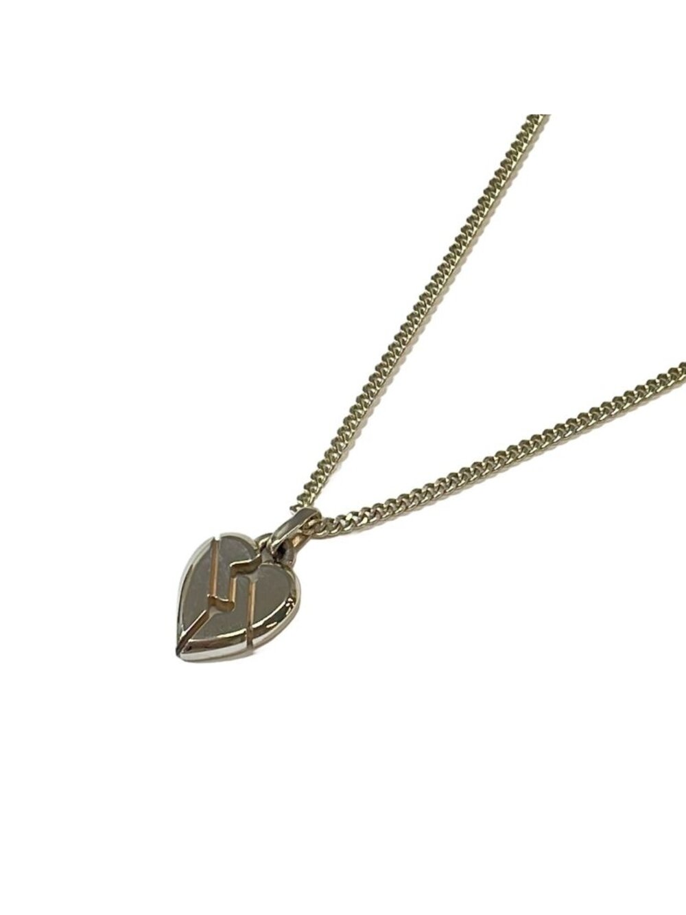 Gucci Necklace Silver Heart